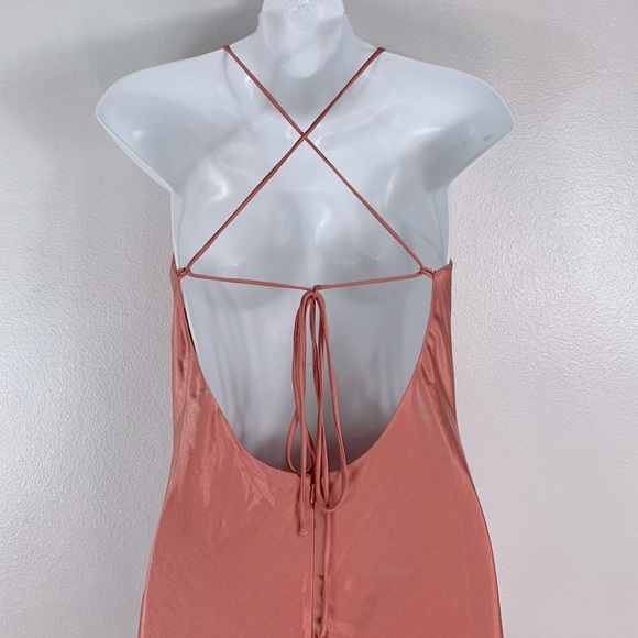 REVOLVE Camila Coelho Arnoldo Midi Dress in Rust Small size S - Picture 7 of 7